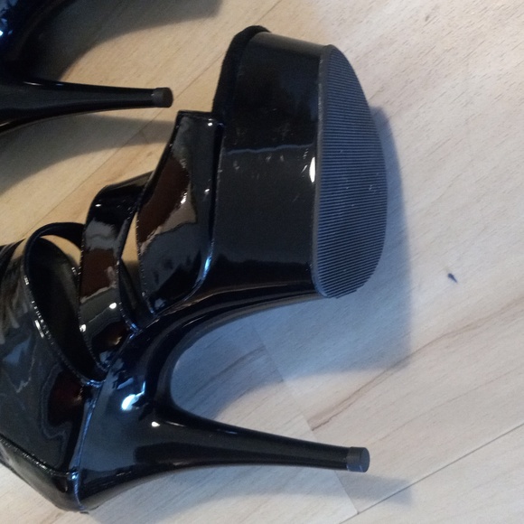 Pleaser Cut-out Gladiator Stiletto Boots - Picture 5 of 12